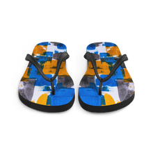 Bluerange Abstract Marble Flip-Flops by Design Express