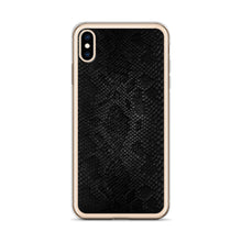 Black Snake Skin iPhone Case by Design Express