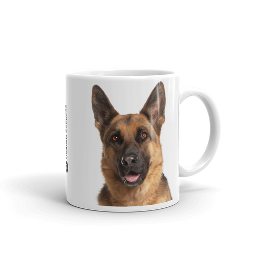 Default Title German Shepherd Dog Mug Mugs by Design Express