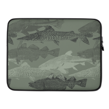 15 in Army Green Catfish Laptop Sleeve by Design Express