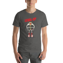 Asphalt / S Level-Up Short-Sleeve Unisex T-Shirt by Design Express