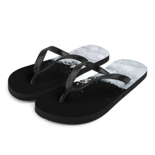 S Black & White Water Flip-Flops by Design Express