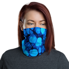 Default Title Crystalize Blue Neck Gaiter Masks by Design Express