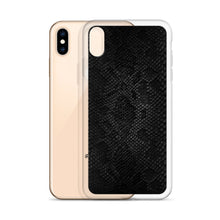 Black Snake Skin iPhone Case by Design Express