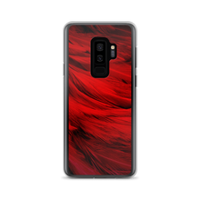Samsung Galaxy S9+ Red Feathers Samsung Case by Design Express