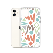 Soft Geometrical Pattern 02 iPhone Case by Design Express