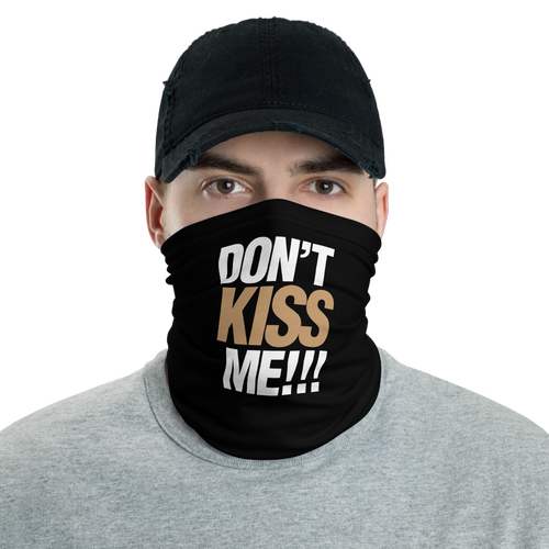 Default Title Don't Kiss Me Neck Gaiter Masks by Design Express