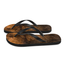 Bison Fur Flip-Flops by Design Express