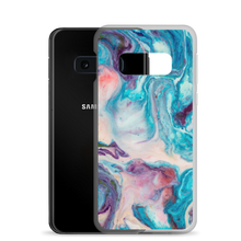 Blue Multicolor Marble Samsung Case by Design Express