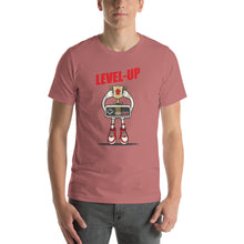Mauve / S Level-Up Short-Sleeve Unisex T-Shirt by Design Express