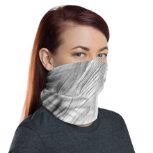 White Feathers Neck Gaiter Masks by Design Express