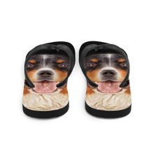 Bernese Montain Dog Flip-Flops by Design Express