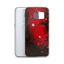 Black Red Abstract Samsung Case by Design Express
