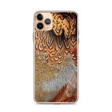iPhone 11 Pro Max Brown Pheasant Feathers iPhone Case by Design Express