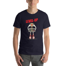 Navy / XS Level-Up Short-Sleeve Unisex T-Shirt by Design Express