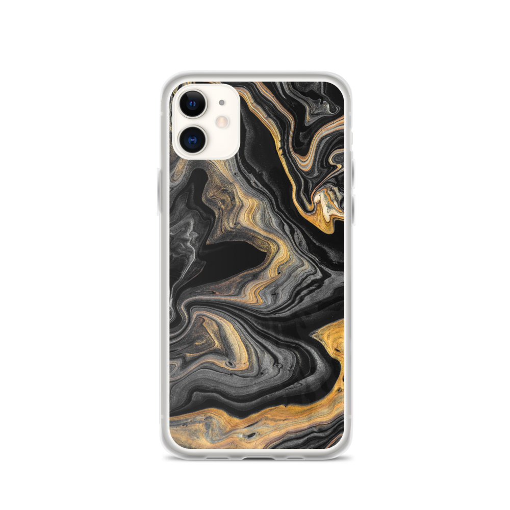 iPhone 11 Black Marble iPhone Case by Design Express