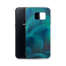 Green Blue Peacock Samsung Case by Design Express