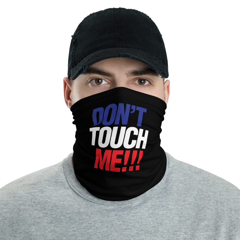 Default Title Don't Touch Me BWR Neck Gaiter Masks by Design Express