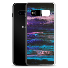 Purple Blue Abstract Samsung Case by Design Express