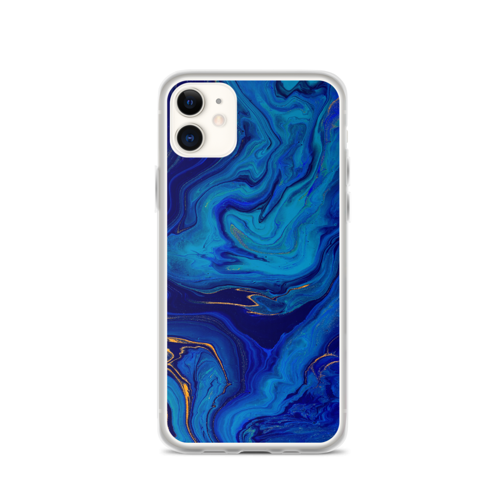 iPhone 11 Blue Marble iPhone Case by Design Express