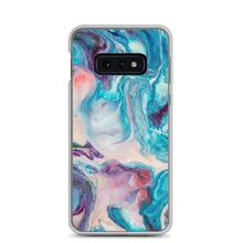 Samsung Galaxy S10e Blue Multicolor Marble Samsung Case by Design Express