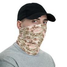 Peach Desert Camo Neck Gaiter Masks by Design Express
