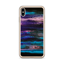 Purple Blue Abstract iPhone Case by Design Express