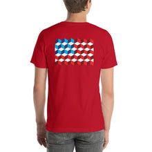 United States "Squared" Short-Sleeve Unisex T-Shirt by Design Express
