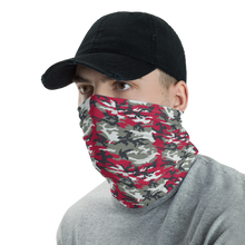 Red Camo Neck Gaiter Masks by Design Express