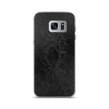 Samsung Galaxy S7 Edge Black Snake Skin Samsung Case by Design Express