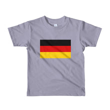 Slate / 2yrs Germany Flag Short sleeve kids t-shirt by Design Express