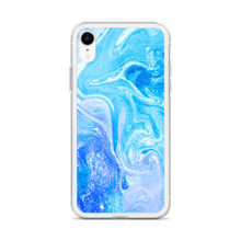 Blue Watercolor Marble iPhone Case by Design Express