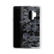 Dark Grey Digital Camouflage Print Samsung Case by Design Express