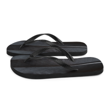 Black Feathers Flip-Flops by Design Express