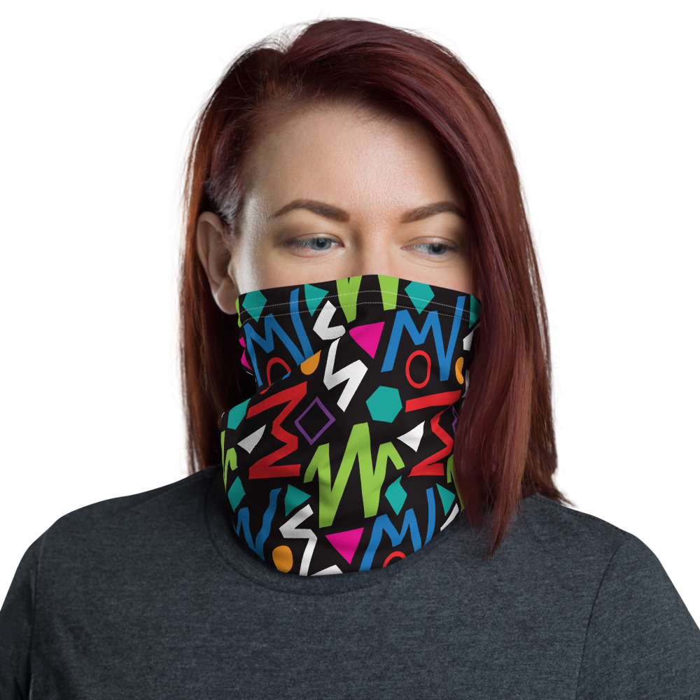 Default Title Pop Geometrical Pattern 02 Neck Gaiter Masks by Design Express