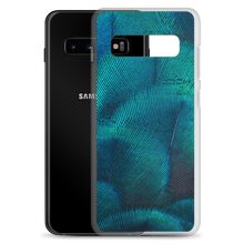 Green Blue Peacock Samsung Case by Design Express