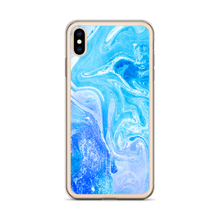 Blue Watercolor Marble iPhone Case by Design Express