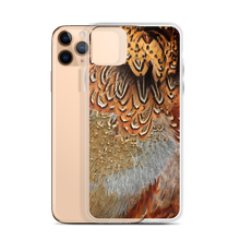 Brown Pheasant Feathers iPhone Case by Design Express