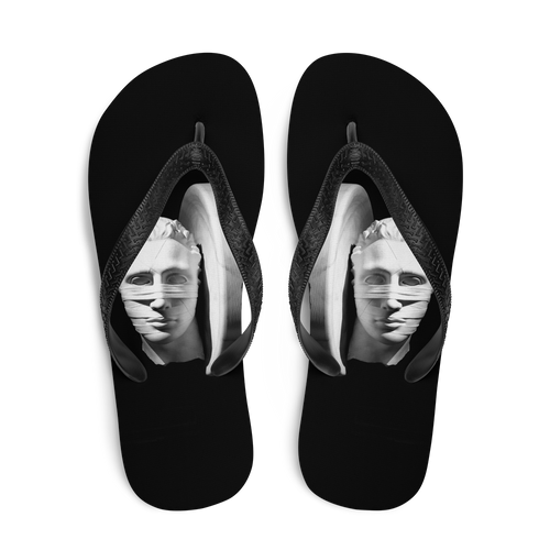 Broken Sculpture Flip-Flops by Design Express