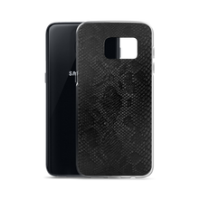 Black Snake Skin Samsung Case by Design Express