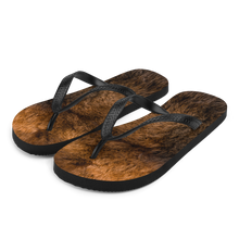 S Bison Fur Flip-Flops by Design Express