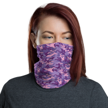 Default Title Purple Pink Camo Neck Gaiter Masks by Design Express
