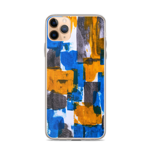 iPhone 11 Pro Max Bluerange Abstract Painting iPhone Case by Design Express