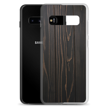 Black Wood Samsung Case by Design Express