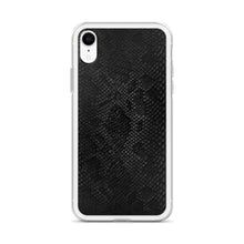 Black Snake Skin iPhone Case by Design Express
