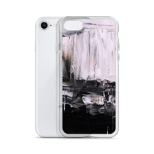 Black & White Abstract Painting iPhone Case by Design Express