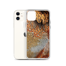 Brown Pheasant Feathers iPhone Case by Design Express