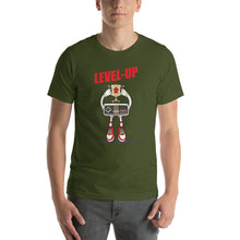Olive / S Level-Up Short-Sleeve Unisex T-Shirt by Design Express