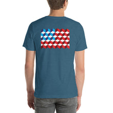 United States "Squared" Short-Sleeve Unisex T-Shirt by Design Express