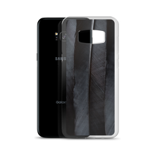 Black Feathers Samsung Case by Design Express